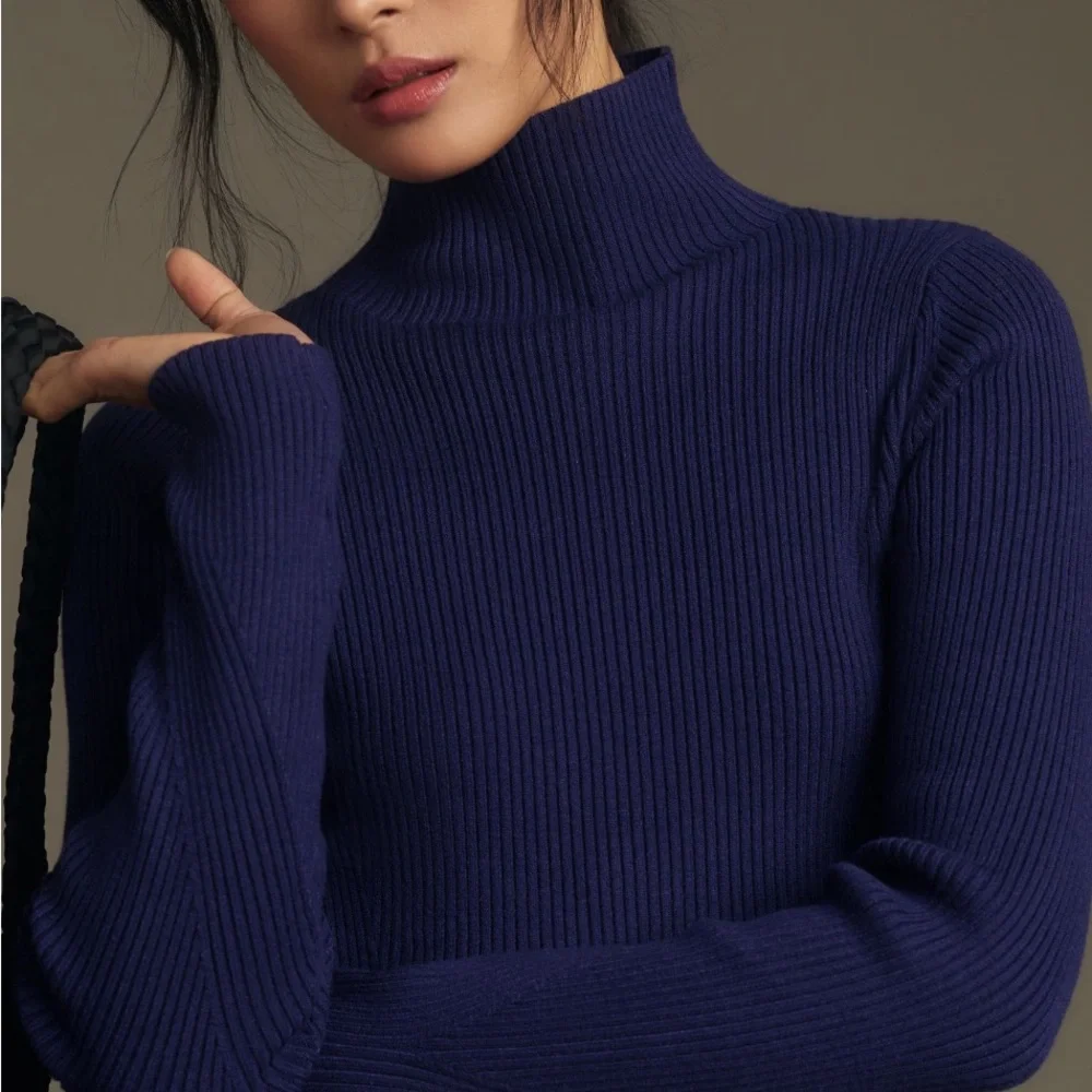 Anthropologie Navy Maxi Dress - Picture 9 of 13